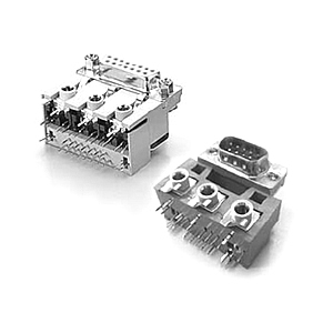 1004 SERIES D-SUB 9M/15F + 3 AUDIO JACK