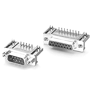 1006 SERIES D-SUB R/A FOOTPRINT 9.40MM