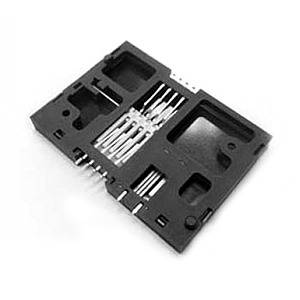 9005 SERIES SMART CARD 8P PROFILE 5.7MM LANDING SMT